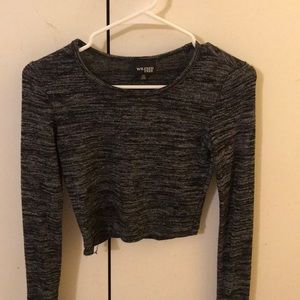 Wildred free long sleeve crop top.